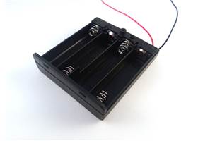 Battery holder 4xAA Cell with a switch - opened up